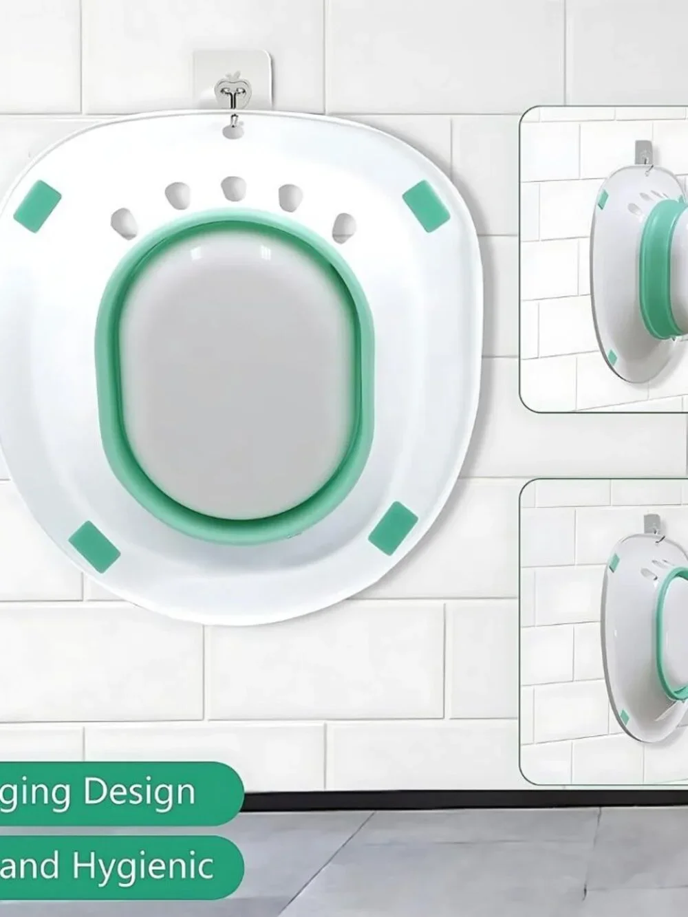Portable Bidet - Toilet Seat Insert for Postpartum Soaking and Water Therapy